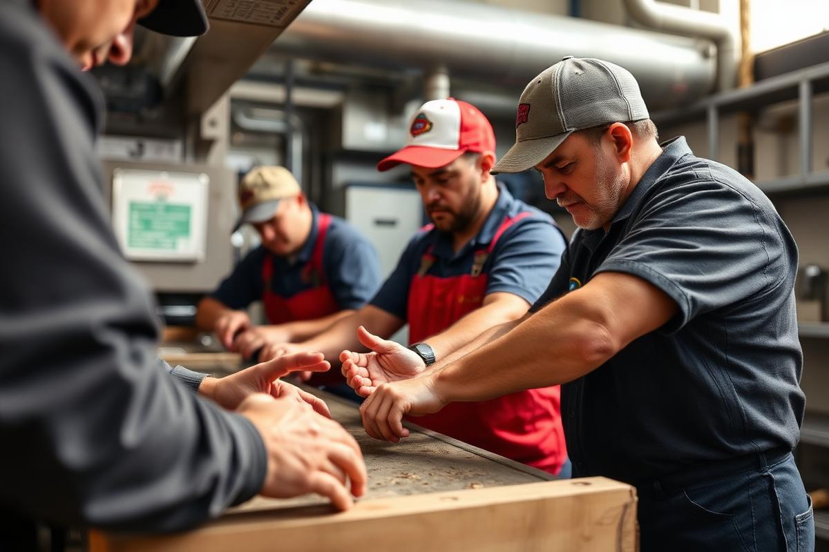 Veterans training in skilled trades